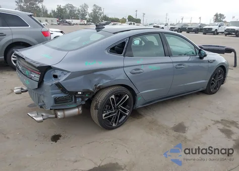 2024 Hyundai Sonata N Line из США, поврежденный, VIN KMHL54JC8RA362532